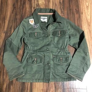 Osh kosh girls utillty spring fall jacket size 8